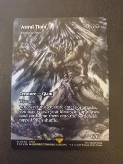 Astral Titan - Primeval Titan (Showcase) Final Fantasy: Through the Ages Foil - Image 1