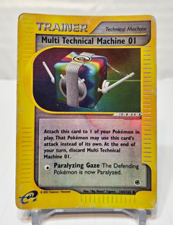Multi Technical Machine 01 144/165 Reverse Holo Uncommon Expedition Pokemon 218 - Image 1