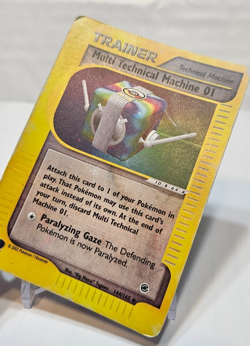 Multi Technical Machine 01 144/165 Reverse Holo Uncommon Expedition Pokemon 218 - Image 3