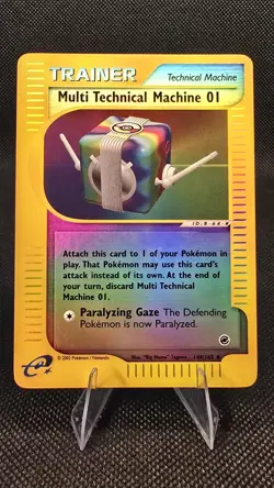 Multi Technical Machine 01 144/165 Reverse Holo Uncommon Expedition Pokemon TCG - Image 1