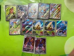 POKEMON CARD COLLECTION IN BINDER WITH 219 CARDS TOTAL WINNER TAKES ENTIRE THING - Image 5