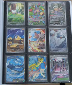 Pokemon Card Binder Collection with 110 Cards - all hits or promos no duplicates - Image 1
