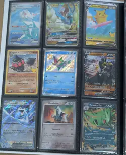 Pokemon Card Binder Collection with 110 Cards - all hits or promos no duplicates - Image 2