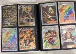 Pokemon 97 Cards, Ultra Rares, Pokemon Collection (Comes With Binder + Sleeves) - Image 3