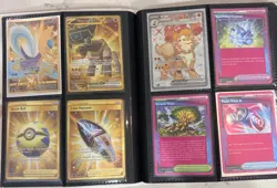 Pokemon 97 Cards, Ultra Rares, Pokemon Collection (Comes With Binder + Sleeves) - Image 4