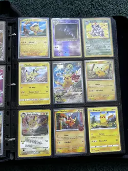 Pokemon TCG Binder collection In Zip Up Binder With Vintage To Modern Cards - Image 3