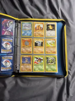 Pokemon Vintage Binder With 162 Cards Mostly Vintage!! Ultimate Collection - Image 3