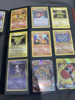 Pokemon Collection Binder with Mixed Cards And High Priced Cards - Image 1