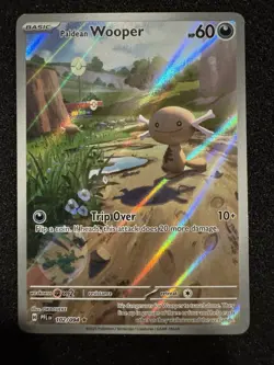 Paldean Wooper 102/094 Pokemon ME02: PFL Illustration Rare Holo 2025 - Image 1