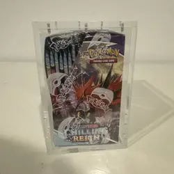 Pokemon Chilling Reign Factory Sealed Booster Box With Acrylic Case - Image 4