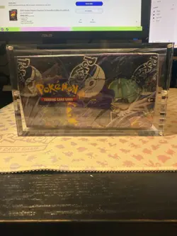 Pokemon Chilling Reign Factory Sealed Booster Box With Acrylic Case - Image 5