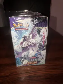 Pokemon Chilling Reign Booster Box Factory Sealed WITH Acrylic Case - Image 2