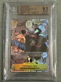 BGS 9.5 Trafalgar Law Manga Alt Sec, OP 10-119 One Piece 2025, Royal Blood - Image 1
