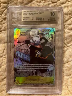 BGS 10 Trafalgar Law Manga Alt Sec, OP 10-119 One Piece 2025, Royal Blood - Image 1