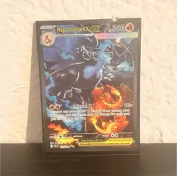 Mega Charizard X EX Holo Pokemon TCG Card 125/094 Mega Evolution- NM - Image 1