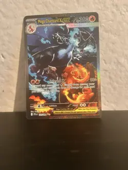 Mega Charizard X EX Holo Pokemon TCG Card 125/094 Mega Evolution- NM - Image 2