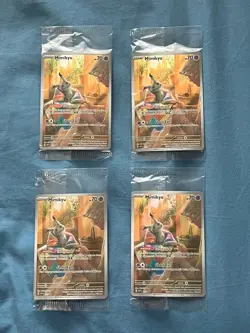 Mimikyu 075 Sv: Scarlet & Violet Promo Cards Holo x4 - Image 2