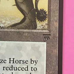 Bronze Horse Legends Artifact Rare MAGIC GATHERING CARD English Vintage MTG - Image 5