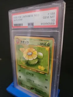 PSA 10 Skiploom Neo Genesis No. 188 Japanese Pokemon Card B21 - Image 3