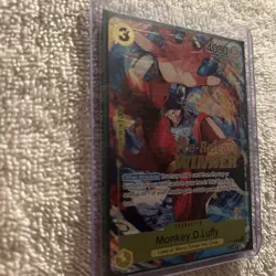 One Piece Card Game Monkey.D.Luffy Pre-Release Winner Promo P-036 - Image 3