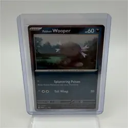 Pokemon Paldean Wooper Promo Holo 2023 Sv Scarlet & Violet 041 Basic Card - Image 1