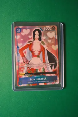 Boa Hancock (Full Art Holo) ST03-013 C ONE PIECE Card The Best PRB-01 English - Image 1