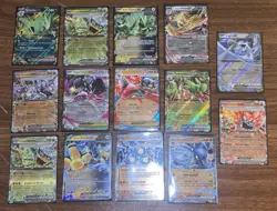 POKEMON TCG Lot Of 14 SCARLET & VIOLET/ MEGA ERA EX Rare Holographic Cards - Image 1