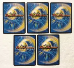 Lot of 5 Japanese Duel Masters Trading Card Game VR Card Set - Image 2