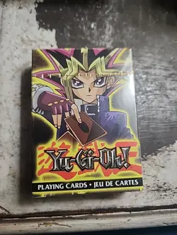 Vtg Yu-Gi-Oh! Poker Deck SEALED Officially Licensed Poker Deck Cards Rare! - Image 1