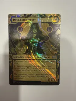 MTG Dina, Soul Steeper (Halo Foil) March Of The Machine NM - Image 1