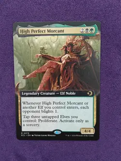 High Perfect Morcant (Extended Art) Lorwyn Eclipsed MTG Regular Near Mint - Image 1
