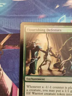 MTG Flourishing Defenses - Shadowmoor NM FOIL - Image 3