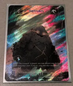 Knights And Summons Tcg The Lost Keep Clay Creature Super Rare - Image 1