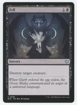 Fell (Foil) - 0095 - Bloomburrow MTG (BLB) - U - Image 1