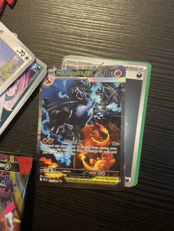 2025 Pokemon Phantasmal Flames - 125/094 Mega Charizard X ex SIR FRESH PULL NM - Image 1