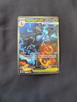 2025 Pokemon Phantasmal Flames - 125/094 Mega Charizard X ex SIR FRESH PULL NM - Image 1