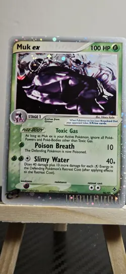 Pokemon TCG Muk ex #96/97 DRAGON set Holo - Image 3