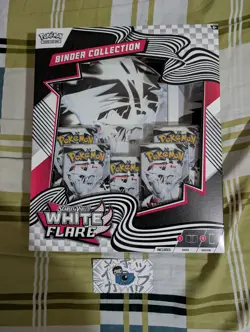 Pokemon White Flare Binder Collection sealed - Image 1