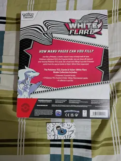 Pokemon White Flare Binder Collection sealed - Image 2