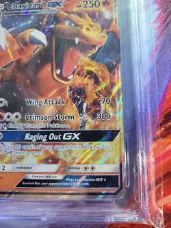 Pokemon TCG Charizard GX Holo Ultra Rare Burning Shadows 20/147 CGC 10 Gem Mint - Image 3