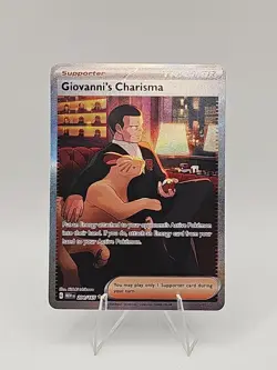 Pokemon 151, Giovanni's Charisma Trainer 204/165, Never Played - Image 1