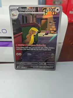 Gumshoos 153/132 - Pokemon Mega Evolution - Illustration Rare Holo - NM - Image 1