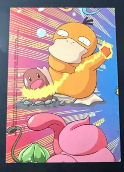 2000 Topps Pokemon TV Animation Series 2 Surfing #25 Pikachu 8 Of 10 Stick-Ons - Image 3