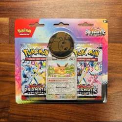 Pokemon Scarlet & Violet Prismatic Evolutions 2-Pack Blister New / Sealed - Image 1