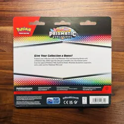 Pokemon Scarlet & Violet Prismatic Evolutions 2-Pack Blister New / Sealed - Image 2