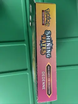 Pokemon TCG Shining Fates Mad Party Pin Collection (Dedenne) NEW & SEALED - Image 3