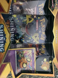 Pokemon TCG Shining Fates Mad Party Pin Collection (Dedenne) NEW & SEALED - Image 5