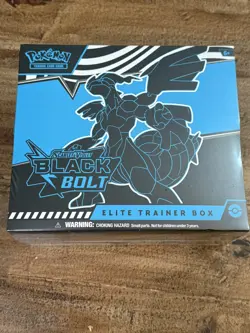 Pokemon TCG Scarlet & Violet: Black Bolt - Elite Trainer Box ETB -New and SEALED - Image 1
