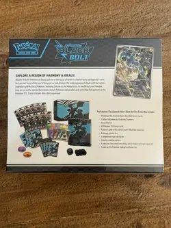 Pokemon TCG Scarlet & Violet: Black Bolt - Elite Trainer Box ETB -New and SEALED - Image 3