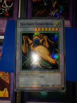 Yugioh Faded Twin-Headed Thunder Dragon Vlp - Image 1